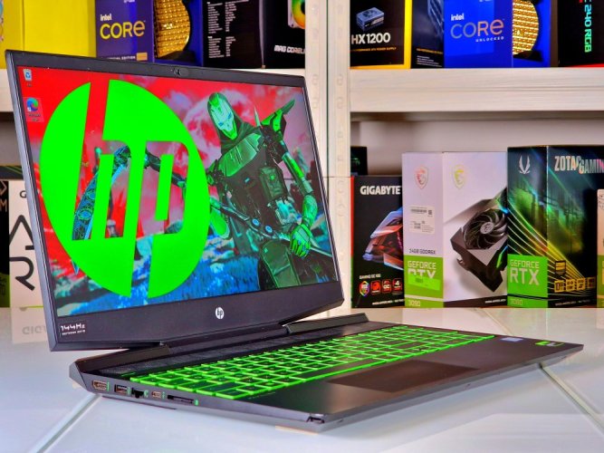 Laptop gamingowy HP Pavilion Gaming 15 - GWARANCJA 12M | 15,6" 144Hz | Intel Core i7-9750H | GTX 1660Ti 6GB | 16 GB | 256 SSD + 256 SSD | WIN11