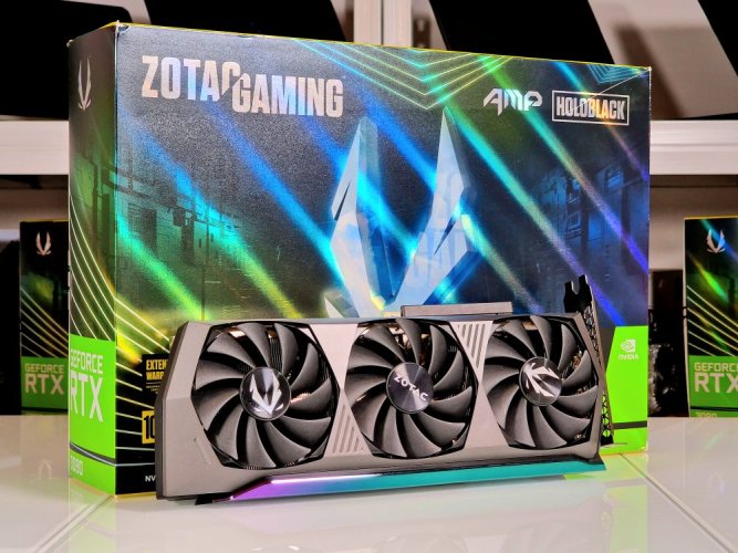 Grafikkarte gebraucht ZOTAC GAMING GeForce RTX 3080 AMP HOLOBLACK 10GB - GARANTIE 12M