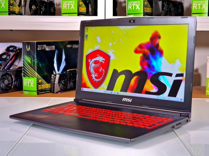 Herní notebook MSI GL62M - ZÁRUKA 12M | 15,6" | i5-7300HQ | GTX 1050 4GB | 16GB | 128 SSD + 1 TB HDD