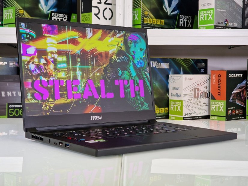 Laptop gamingowy MSI GS65 Stealth - GWARANCJA 12M |  15,6" 300Hz | Intel Core i7-10870H | 32GB | RTX 3060 6GB | 1TB SSD | WIN11