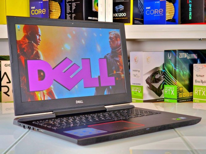 Gaming Laptop DELL 15 Gaming - GARANTIE 12M | 15,6" FullHD | Intel Core i7-7700HQ | GTX 1060 6GB | 16 GB | 256 SSD+1TB HDD | WIN11