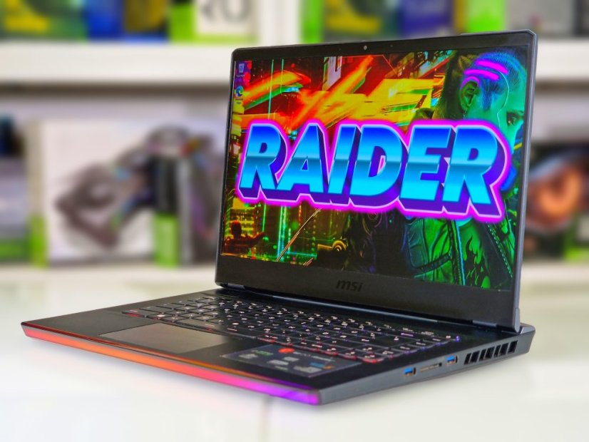 Gaming Laptop MSI Raider GE66 • GARANTIE 12M • 15,6 300Hz • Intel Core i7-10875H • RTX 2070 8GB • 16GB • 1000 SSD • WIN11
