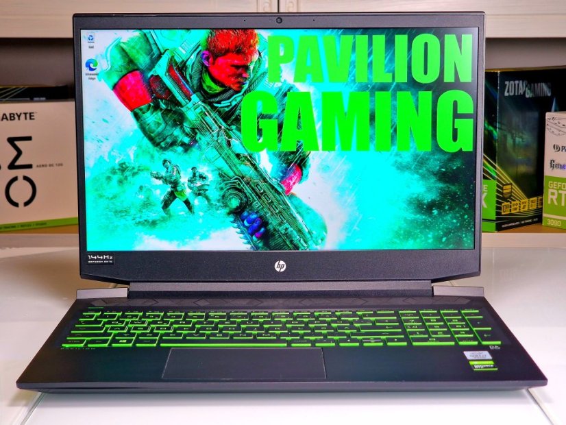Gaming-Laptop HP Pavilion Gaming 16 Gebraucht - GARANTIE 12M | 16,1" 144Hz | Intel Core i7-10750H | GTX 1660Ti 6GB | 16 GB | 1000 SSD  | WIN11