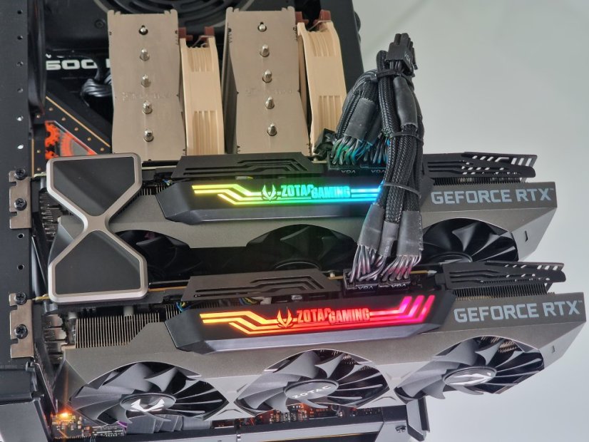 AI WORKSTATION DOUBLE 3090  • ZÁRUKA 12M • AMD Ryzen 9 9950X • 2x RTX 3090 24GB • 96 GB DDR5 • 2TB SSD • WIN11