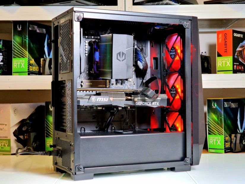 Gaming PC compraider CONFIG Gebraucht - GARANTIE 24M | AMD Ryzen 7 5800X | RTX 4060 8GB | 16 GB | 1000 SSD | WIN11
