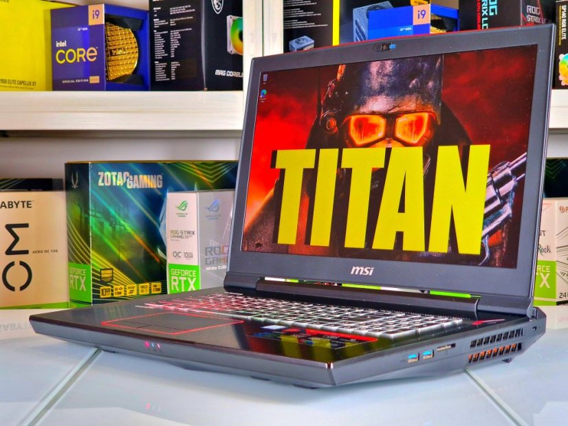Gaming Laptop MSI TITAN GT75VR Refurbished - GARANTIE 12M | 17,3" FullHD 120Hz | Intel Core i7-7700HQ | GTX 1070 8GB | 16GB | 256 SSD + 1 TB HDD | WIN11