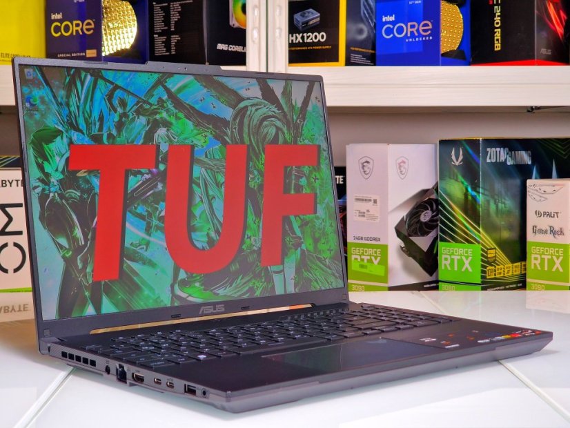 PC Portable Gaming ASUS TUF Gaming A16 Advantage Edition • GARANTIE 12M • GARANTIE 12M • 16,1 165Hz • AMD Ryzen 7 7735HS • RX 7600S 8Go • 16Go DDR5 • 1000 SSD • WIN11