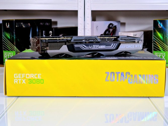 Grafikkarte gebraucht ZOTAC GAMING GeForce RTX 3080 Trinity OC 10GB - GARANTIE 12M