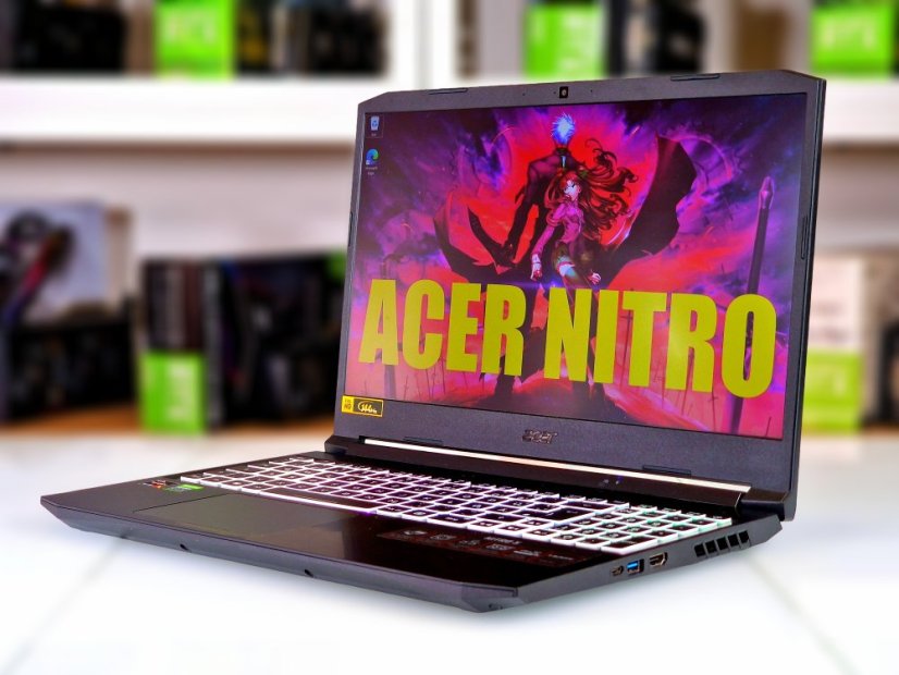 Herní notebook Acer Nitro 5 • ZÁRUKA 12M • 15,6 144Hz • Intel Core i5-10300H • RTX 3060 6GB • 16GB • 512 SSD • WIN11