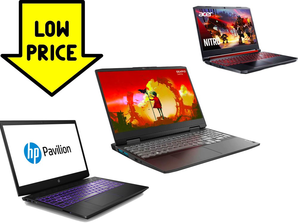 Günstigsten Gaming-Laptops