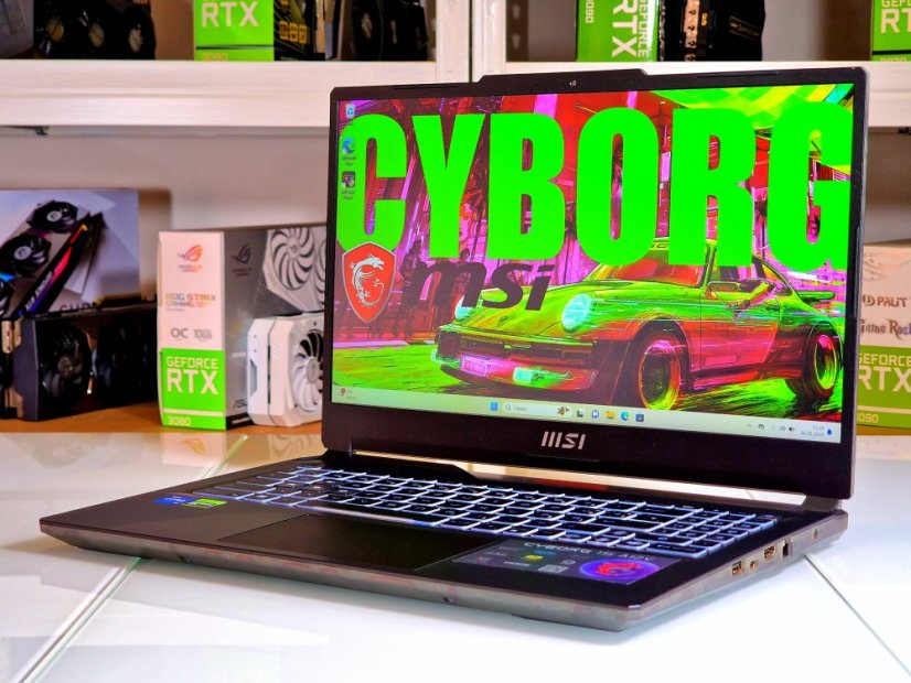 Laptop gamingowy MSI Cyborg A12VF - GWARANCJA 12M | 15,6" 144 Hz | Intel Core i5-12450H | RTX 3050 | 16GB DDR5 | 512 SSD | WIN11