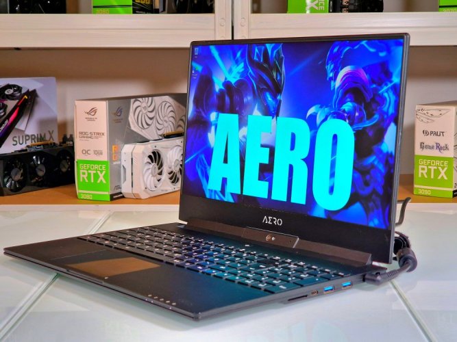 Laptop do gamingowy GIGABYTE AERO 15 - GWARANCJA 12M | 15,6" 144 Hz | Intel Core i7-8750H | 32GB | GTX 1070 8 GB | 1000 SSD | WIN11