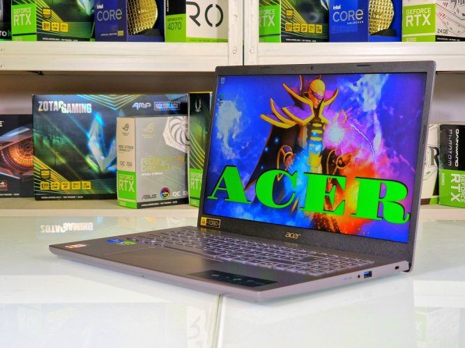 Herný notebook Acer Aspire 5 - ZÁRUKA 12M | 15,6" Full HD | Intel Core i5-1235U | RTX 2050 | 16 GB | 512 SSD | WIN11