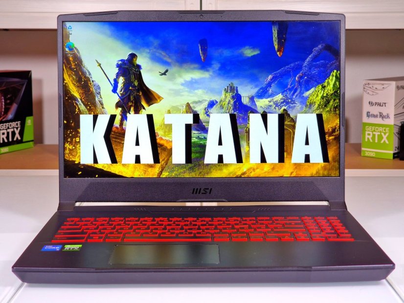Gaming-Notebook MSI Katana GF66 • GARANTIE 12M • 15,6 144Hz • Intel Core i5-11400H Rocket Lake • 16 GB • RTX 3050 • 512 GB SSD • WIN11