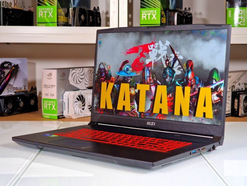 Gaming Laptop MSI Katana GF76 Refurbished - GARANTIE 12M | 17,3" 144Hz | Intel Core i7-11800H | 16 GB | RTX 3060 6 GB | 512GB SSD | WIN11