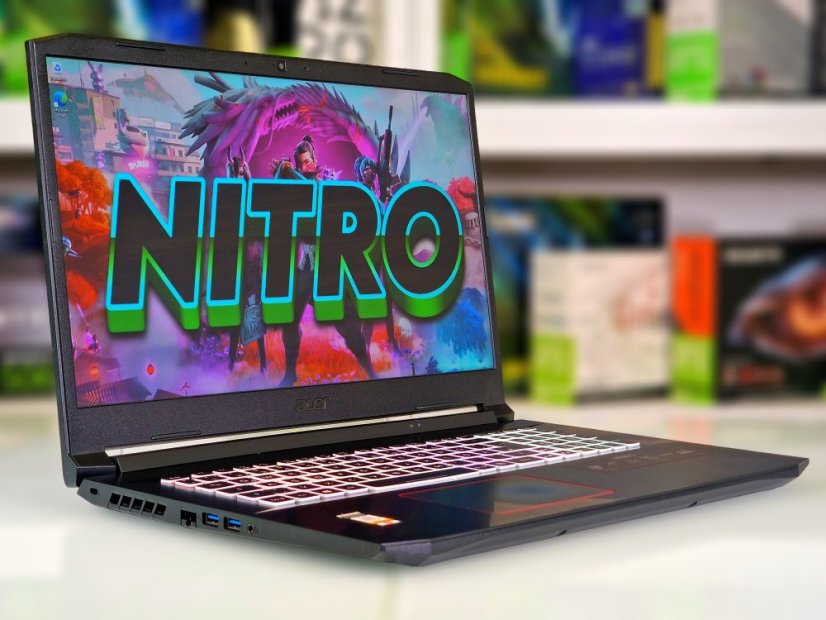 PC Portable Gaming Acer Nitro 5 • GARANTIE 12M • 17,3 144Hz • AMD Ryzen 7 5800H • RTX 3070 8Go • 16Go • 1000 SSD • WIN11