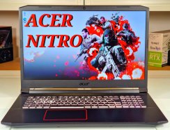 Gaming Notebook Acer Nitro 5 - GARANTIE 12M | 17,3" 120Hz | Intel Core i7-10750H | RTX 2060 6GB | 16GB | 1000 SSD | WIN11