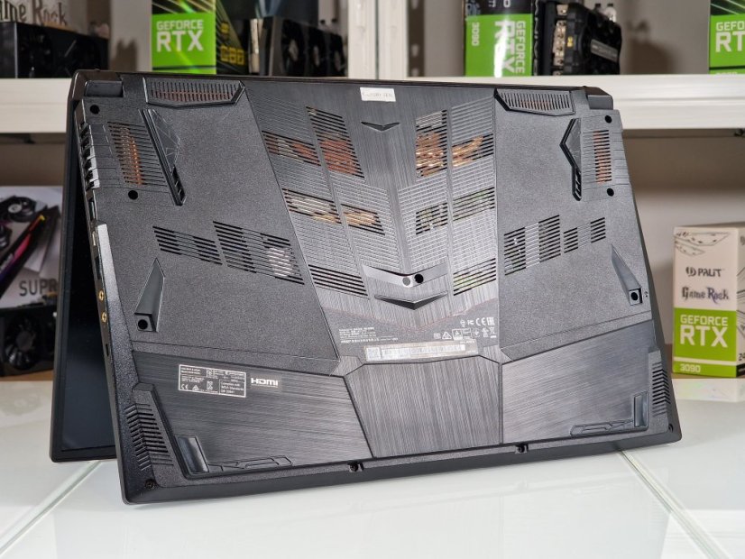 Gaming Laptop MSI GF75 Thin Gebraucht - GARANTIE 12M | 17,3"  144Hz Full HD | i7-10750H | GTX 1660 Ti 6GB | 16GB | 256 SSD+1TB HDD | WIN11