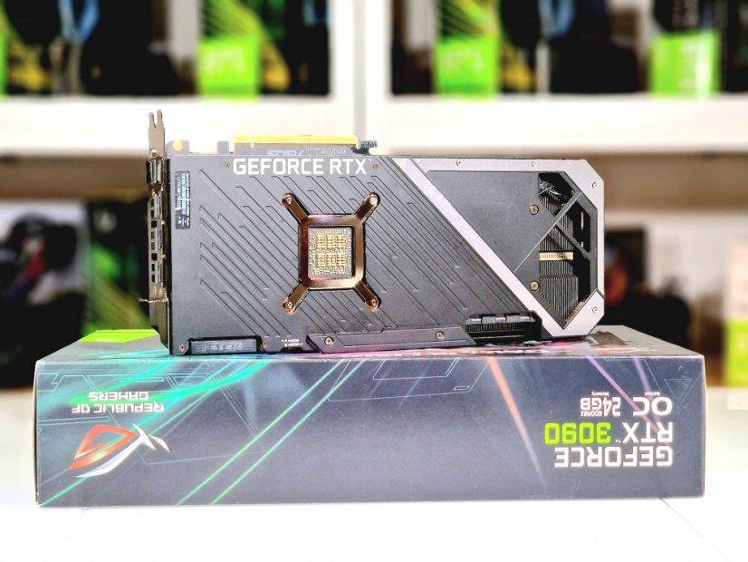 Grafikkarte ASUS ROG STRIX  GeForce RTX 3090 Gaming 24 GB Gebraucht - GARANTIE 12M