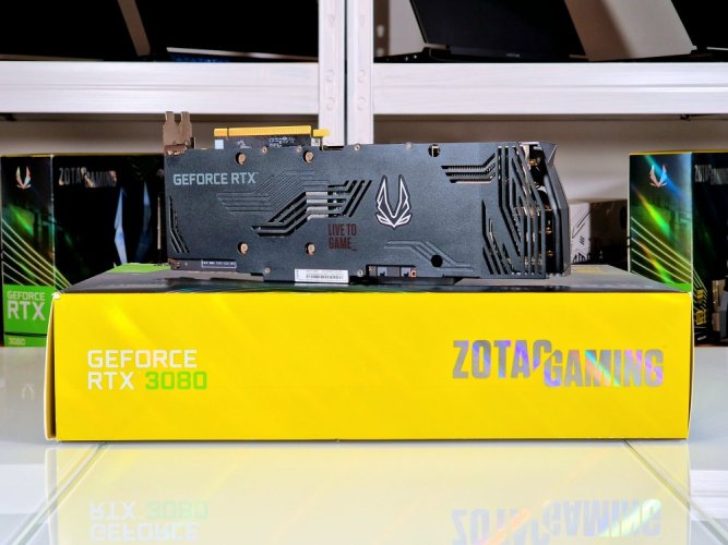 Grafikkarte gebraucht ZOTAC GAMING GeForce RTX 3080 Trinity OC 10GB - GARANTIE 12M