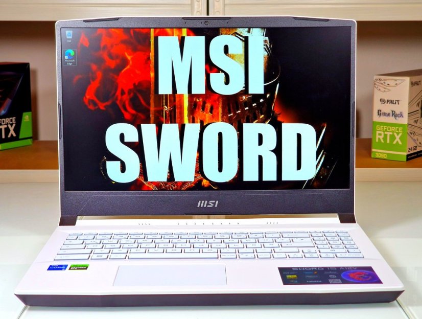 Gaming-Laptop MSI SWORD 15 Gebraucht - GARANTIE 24M | 15,6" 144Hz | Intel Core i5-12450H| RTX 4050 6GB | 16GB DDR5 | 512 SSD | WIN11