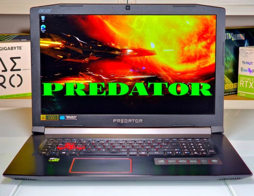 Gaming-Laptop Acer Predator Helios 300 • GARANTIE 12M • 17,3 FHD • Intel Core i5-8300H • GTX 1050 Ti • 16 GB • 128 SSD+1TB HDD • WIN10