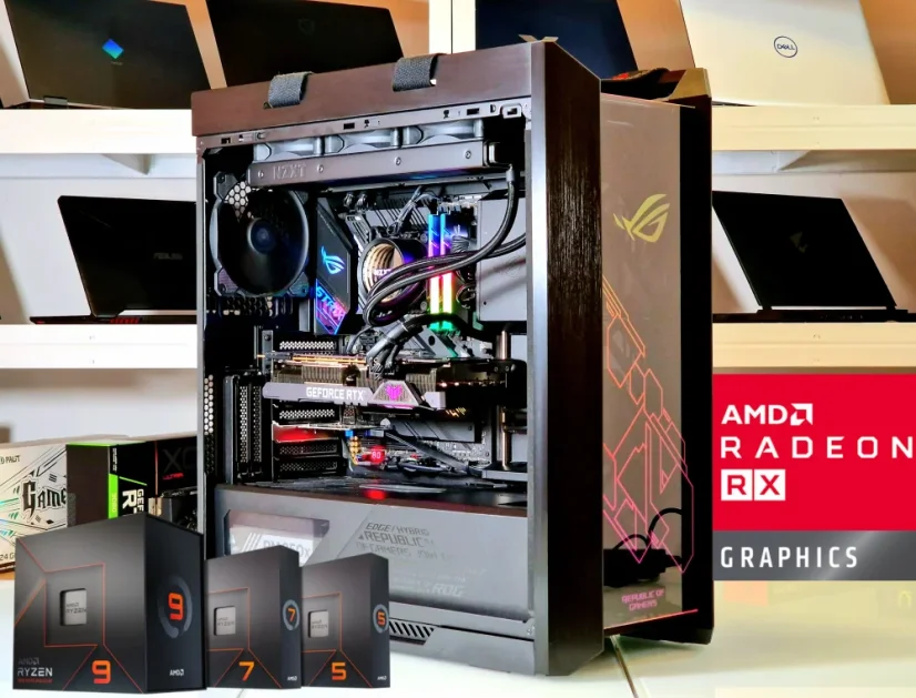 Herná PC zostava s grafickou kartou AMD Radeon RX 9XXX