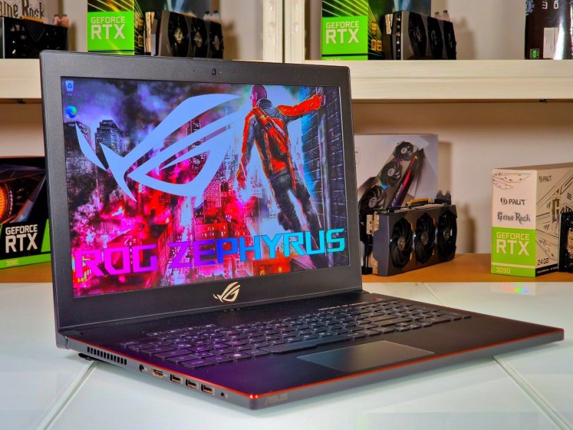 Herný notebook ASUS Zephyrus M • ZÁRUKA 12M • 15,6 144Hz FHD • Intel Core i7-8750H • GTX 1070 8GB • 16GB RAM • 512 SSD • WIN11