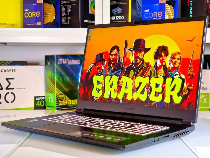 Gaming Laptop MEDION ERAZER Defender E10 Gebraucht - ZÁRUKA 12 | 17,3" 144Hz | Intel Core i7-10750H | 32GB | RTX 3060 6GB | 512 SSD + 2TB HDD | WIN11