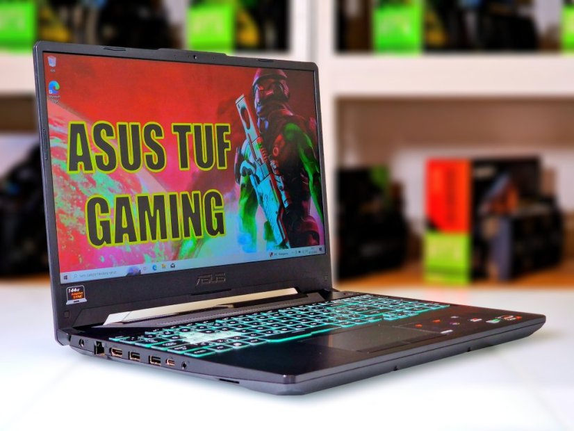 Gaming Laptop ASUS TuF Gaming A15 • GARANTIE 12M • 15,6 144Hz • AMD Ryzen 7 4800H • RTX 2060 • 16GB • 512 SSD • WIN11