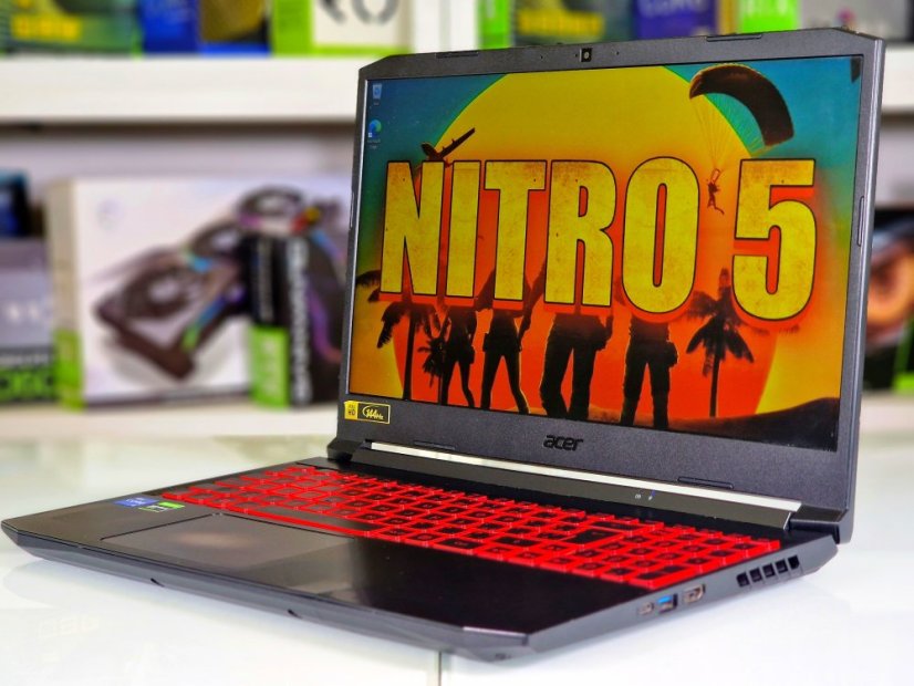 Gaming Laptop Acer Nitro 5 • GARANTIE 12M • 15,6 144Hz • Intel Core i5-11400H • GTX 1650 • 16 GB • 256 SSD • WIN11
