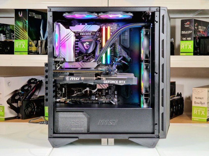 Herní PC compraider - ZÁRUKA 24M | Intel Core i7-13700F+vodní chlazení AIO RGB MSI 360 | RTX 3070 8GB | 32 GB DDR5 | 1000 SSD