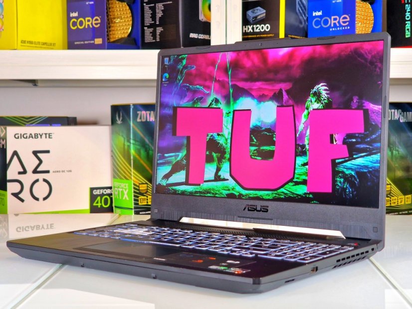 Herný notebook ASUS TuF Gaming A15 • ZÁRUKA 12M • 15,6 144Hz • AMD RYZEN 7 5800H • RTX 3070 8GB • 16 GB • 512 SSD • WIN11