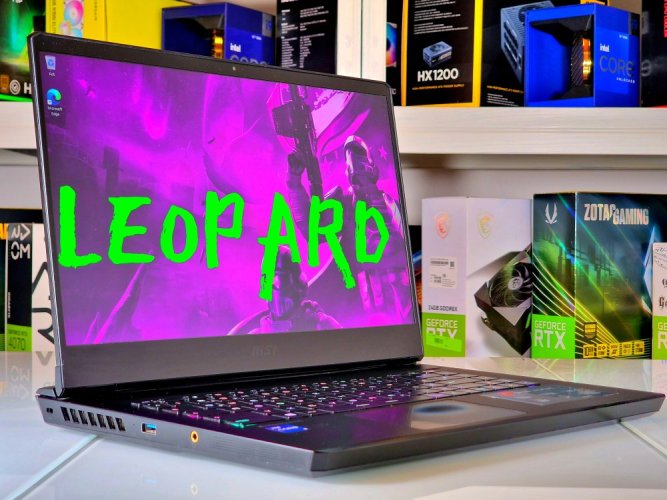Herní notebook MSI LEOPARD GP66 - ZÁRUKA 12M | 15,6" 240Hz | Intel Core i7-11800H | RTX 3070 8GB | 16 GB | 512 SSD | WIN11