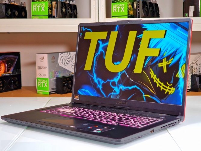 Gaming Laptop ASUS TuF Gaming F17 - GARANTIE 12M  | 17,3" 144Hz | Intel Core i5-10300H | GTX 1650 Ti | 16GB  | 512 SSD | WIN11
