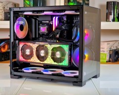 Herní PC compraider MINI RGB HIGH - ZÁRUKA 12M | Intel Core i7-12700+WATER COOLING | RTX 3090 24GB | 32GB | 1000 SSD | WIN11