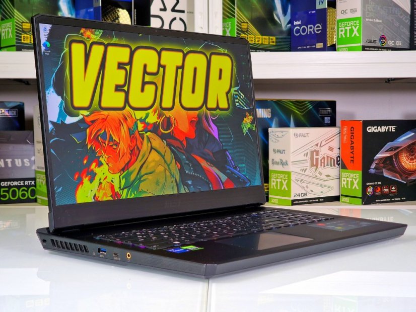 Gaming Notebook MSI VECTOR GP76 • GARANTIE 12M • 17,3 360Hz • Intel Core i7-12700H • RTX 3070 Ti • 32 GB • 1000 SSD • WIN11