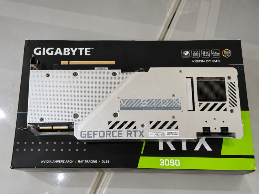 Carte graphique GIGABYTE VISION OC GeForce RTX 3090 24Go • GARANTIE 12M
