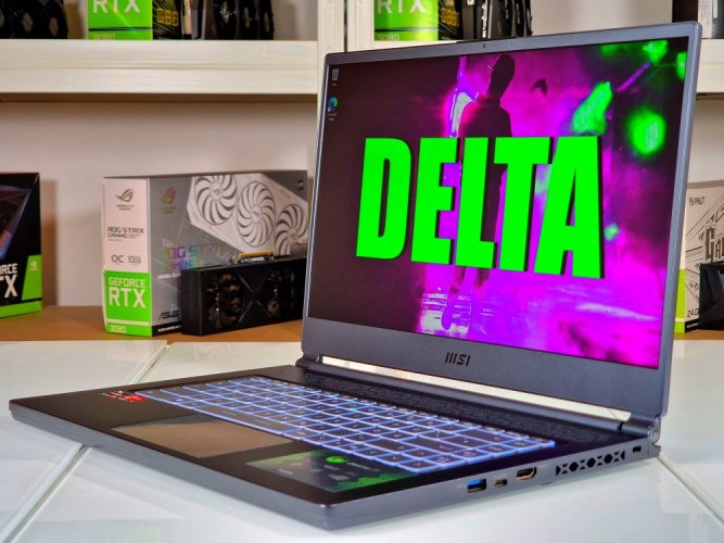 Herní notebook MSI DELTA 15 - ZÁRUKA 12M | 15,6" 240Hz | AMD Ryzen 9 5900HX | RX 6700M 10GB | 16 GB  | 1000 SSD | WIN11
