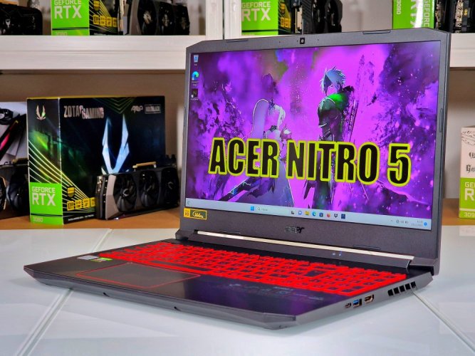 Herný notebook Acer Nitro 5 - ZÁRUKA 12M | 15,6" 144Hz | Intel Core i5-10300H | RTX 3050 | 16GB | 512 GB SSD | WIN11