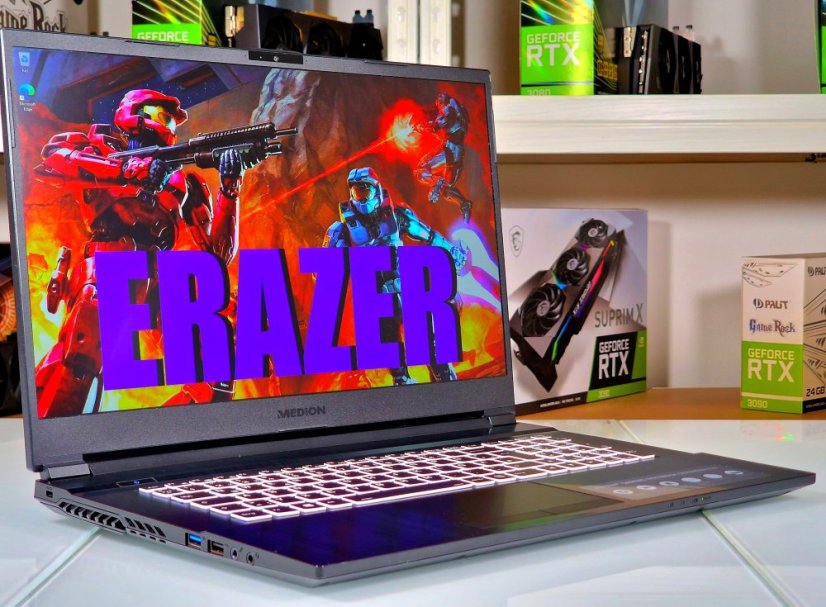 Gaming Laptop MEDION ERAZER Defender E10 Gebraucht - ZÁRUKA 12 | 17,3" 144Hz | Intel Core i7-10750H | 16GB | GTX 1650 | 512 SSD | WIN11