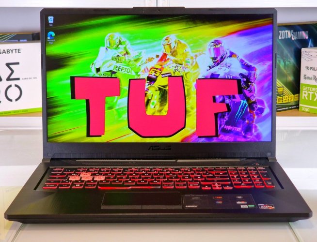 Herný notebook ASUS TuF Gaming A17 - ZÁRUKA 12M  | 17,3" FullHD | AMD Ryzen 5 4600H | GTX 1660Ti 6GB | 16GB  | 512 SSD | WIN11
