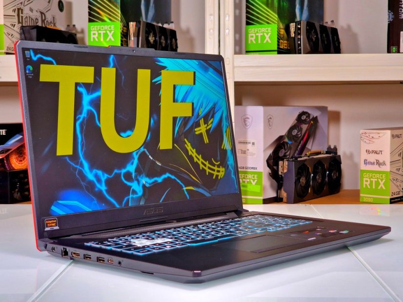 Gaming Laptop ASUS TuF Gaming F17 Gebraucht - GARANTIE 12M  | 17,3" 144Hz | Intel Core i5-10300H | GTX 1650 Ti | 16GB  | 512 SSD | WIN11