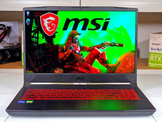 Herný notebook MSI Katana GF65 - ZÁRUKA 12M | 15,6" 144Hz | Intel Core i7-11800H | 16 GB | RTX 3070 8 GB | 512 GB SSD | WIN11