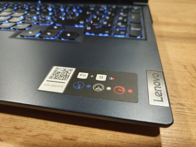 Herný notebook Lenovo Legion 5 - 15,6" 165Hz |  Ryzen 5600H | RX 6600M 8GB | 16 GB |  1000GB SSD