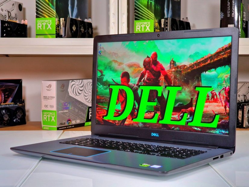 Herní notebook Dell G3 Gaming Refurbished - ZÁRUKA 12M | 17,3" FullHD | Intel Core i7-8750H | GTX 1050 Ti 4GB | 16GB | 128 SSD + 1TB | WIN 11
