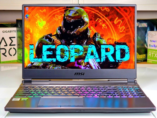 Gaming Laptop MSI GP65 Leopard - GARANTIE 12M | 15,6" 144Hz | Intel Core i7-10750H | RTX 2060 6GB  | 16 GB | 512 SSD | WIN11