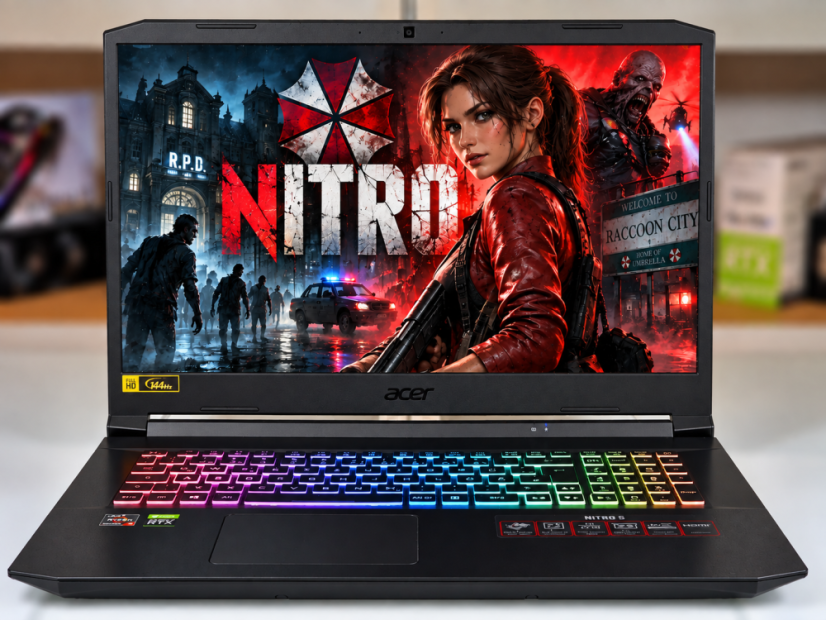 PC Portable Gamer Acer Nitro 5 • GARANTIE 12M • 17,3 144Hz • AMD Ryzen 7 5800H • RTX 3080 8GB • 32GB • 1TB SSD • WIN11