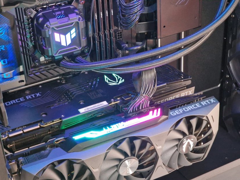 PC Deep Learning Machine AI LLM - GARANTIE 12M | Intel Core i9-14900 + WATER COOLING | 2 x RTX 3090 24Go  | 128 Go DDR5 | 2TB SSD | WIN11