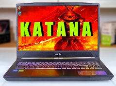 Gaming Laptop MSI KATANA 15 B13VGK • GARANTIE 12M • 15,6 144 Hz • Intel Core i7-13620H • RTX 4070 8GB • 16GB DDR5 • 1000 SSD • WIN11